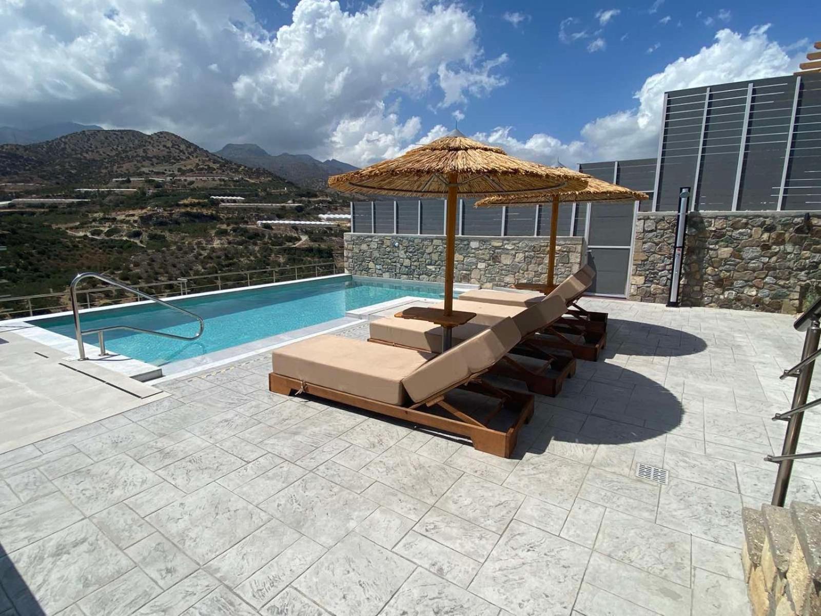 Makrýgialos Mediterranean View Villa מראה חיצוני תמונה