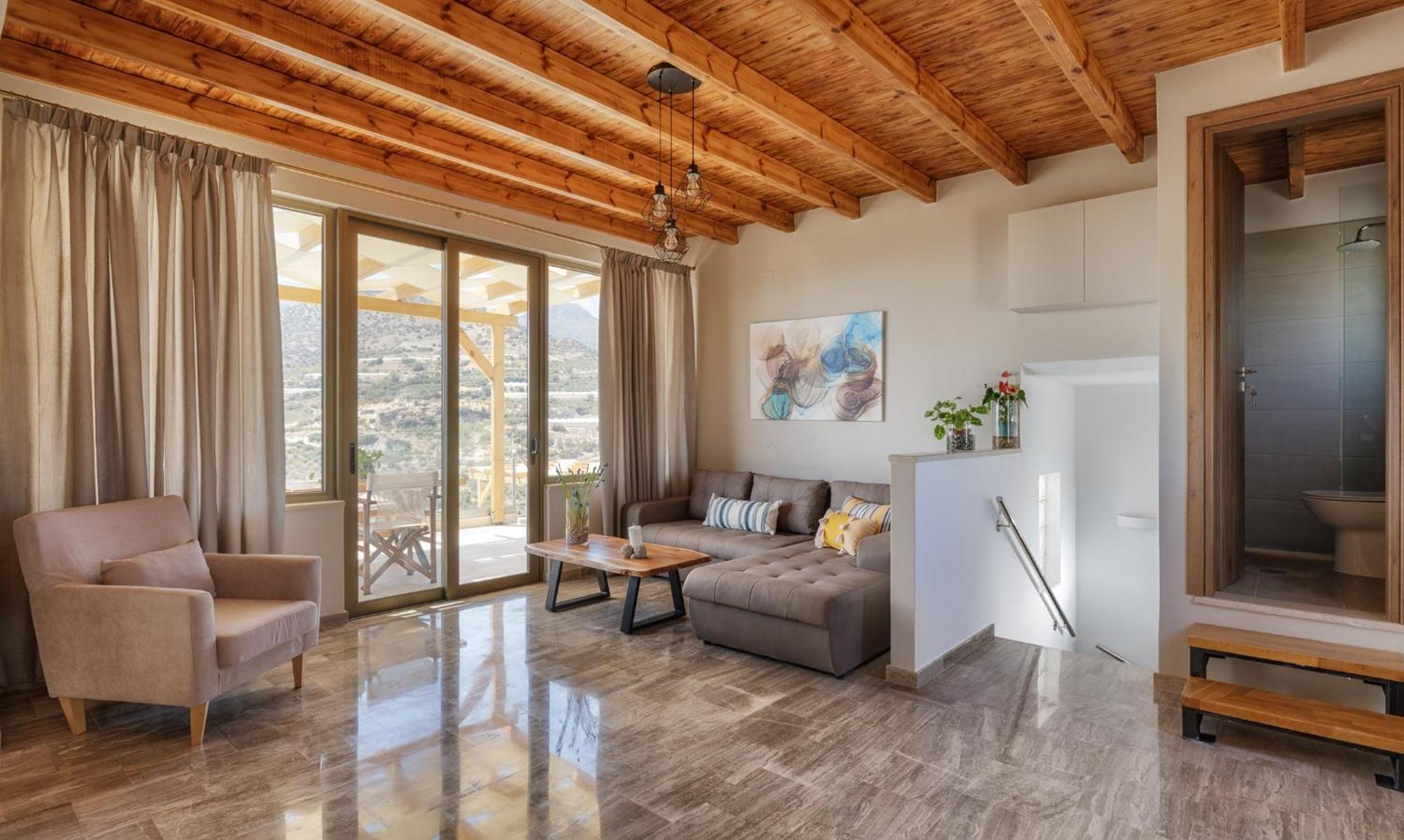 Makrýgialos Mediterranean View Villa מראה חיצוני תמונה