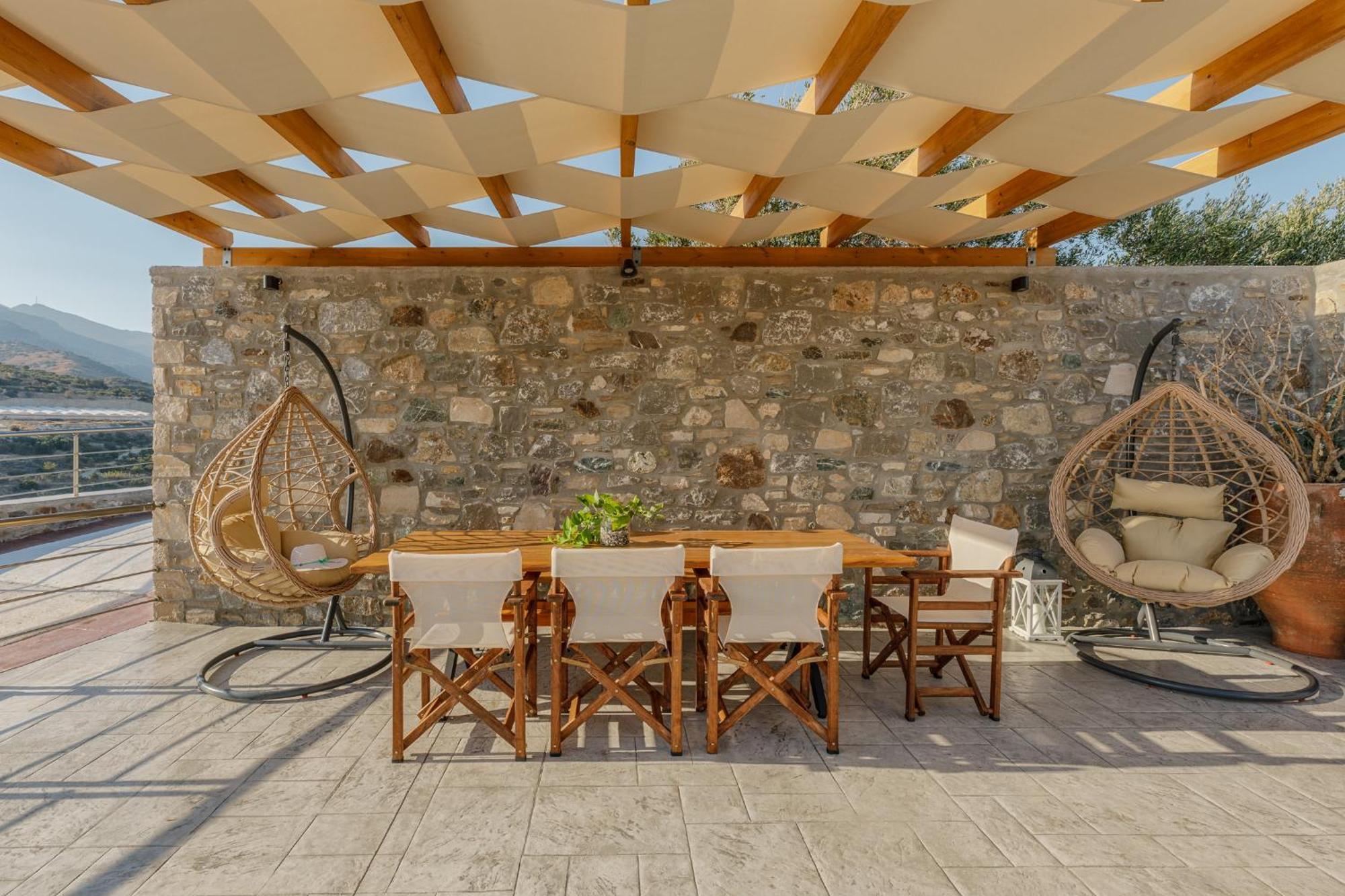 Makrýgialos Mediterranean View Villa מראה חיצוני תמונה