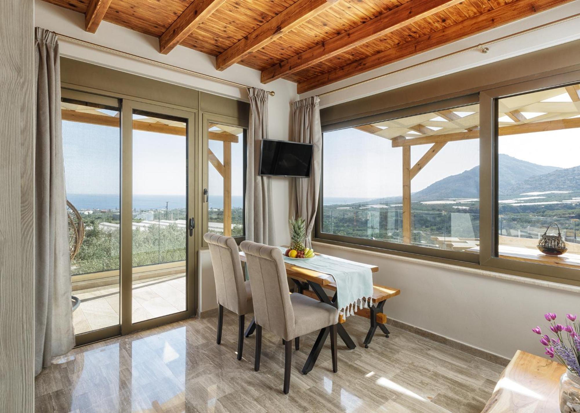 Makrýgialos Mediterranean View Villa מראה חיצוני תמונה