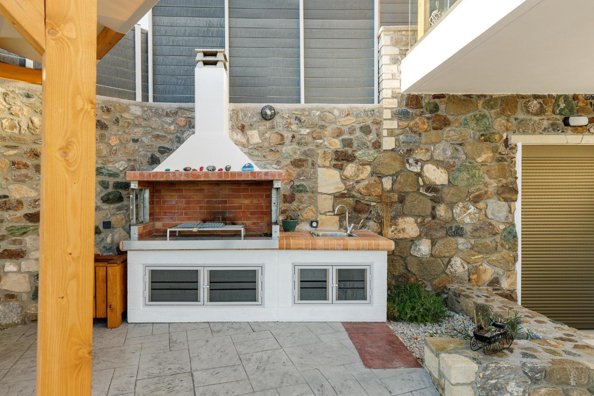 Makrýgialos Mediterranean View Villa מראה חיצוני תמונה