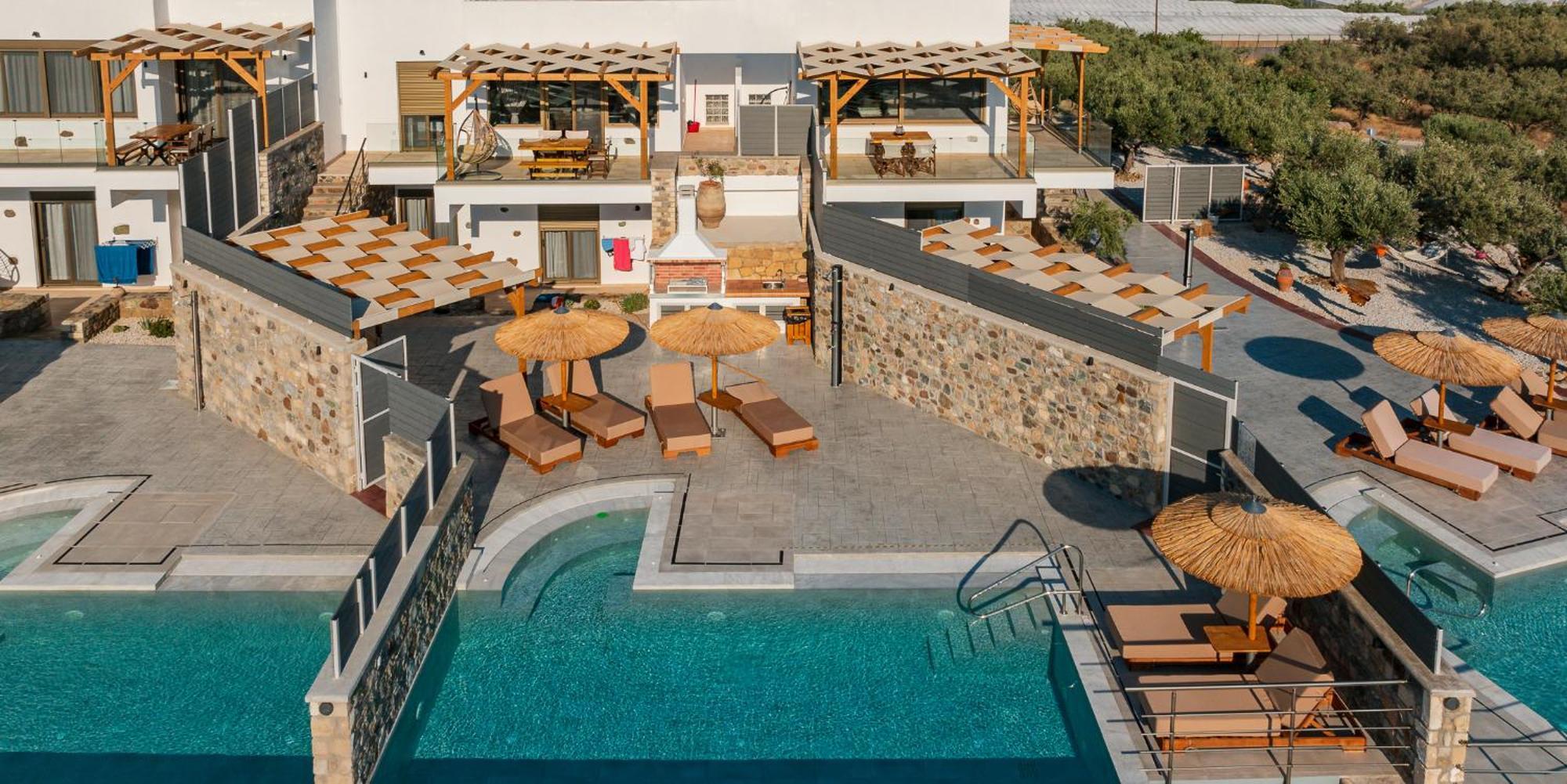 Makrýgialos Mediterranean View Villa מראה חיצוני תמונה