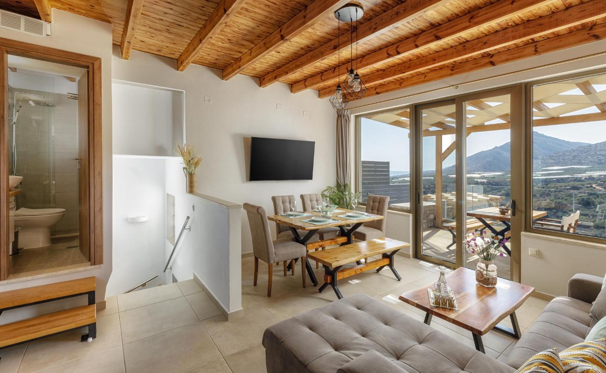 Makrýgialos Mediterranean View Villa מראה חיצוני תמונה