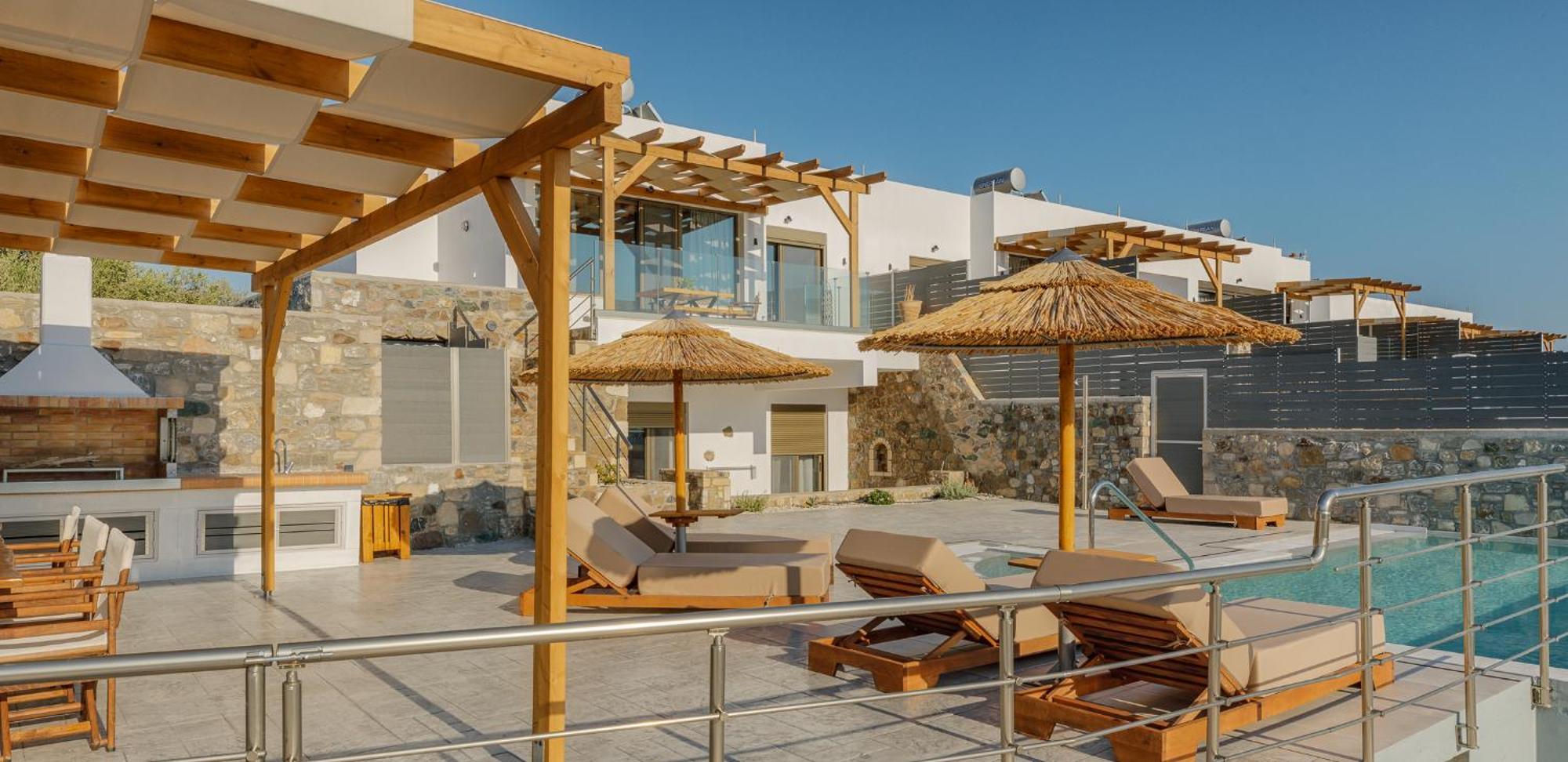 Makrýgialos Mediterranean View Villa מראה חיצוני תמונה