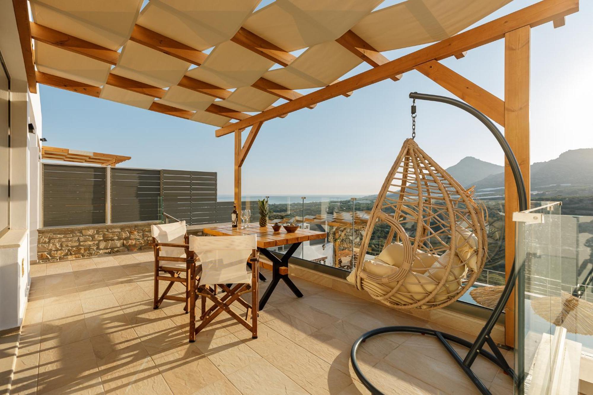 Makrýgialos Mediterranean View Villa מראה חיצוני תמונה