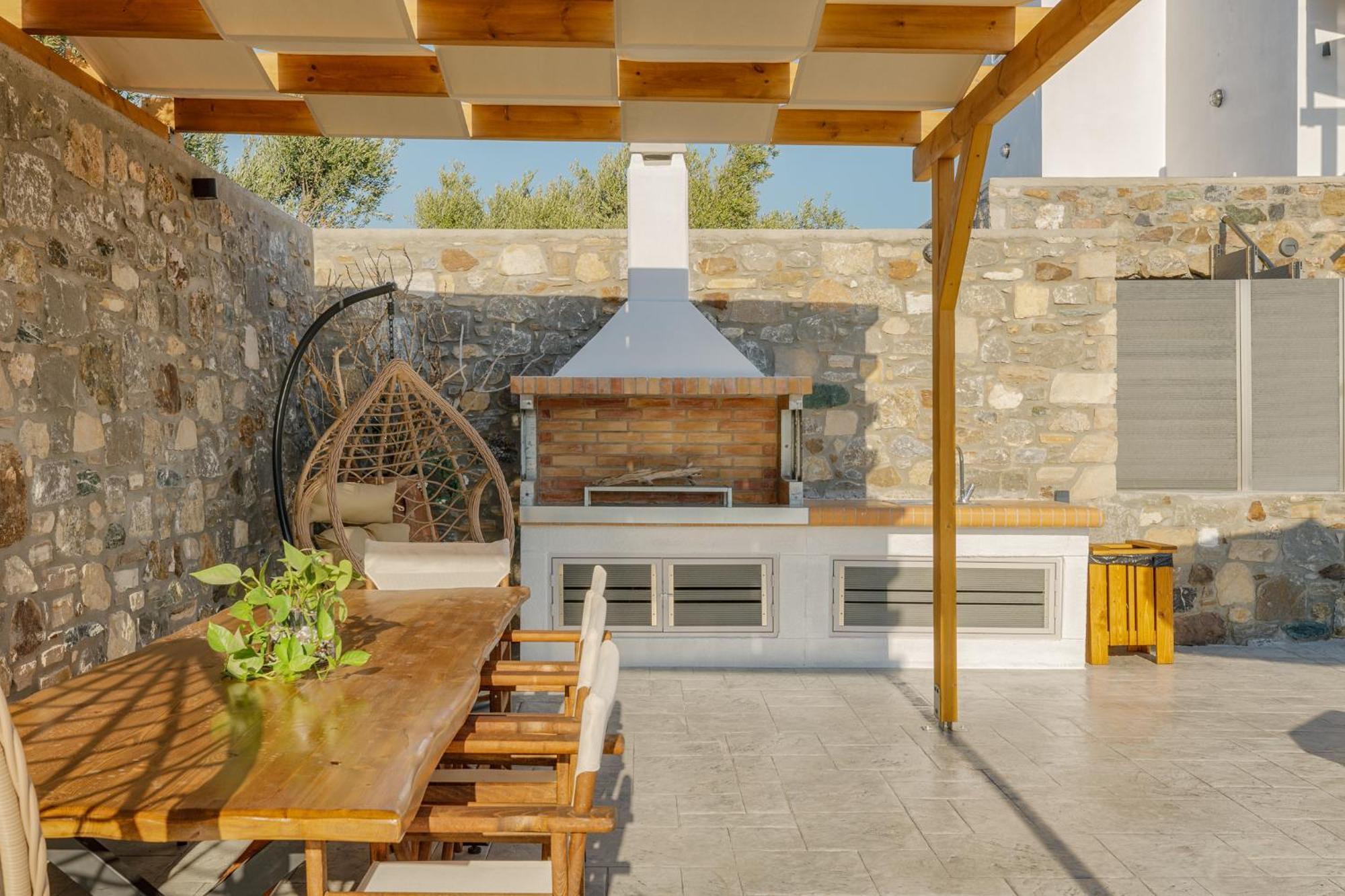 Makrýgialos Mediterranean View Villa מראה חיצוני תמונה