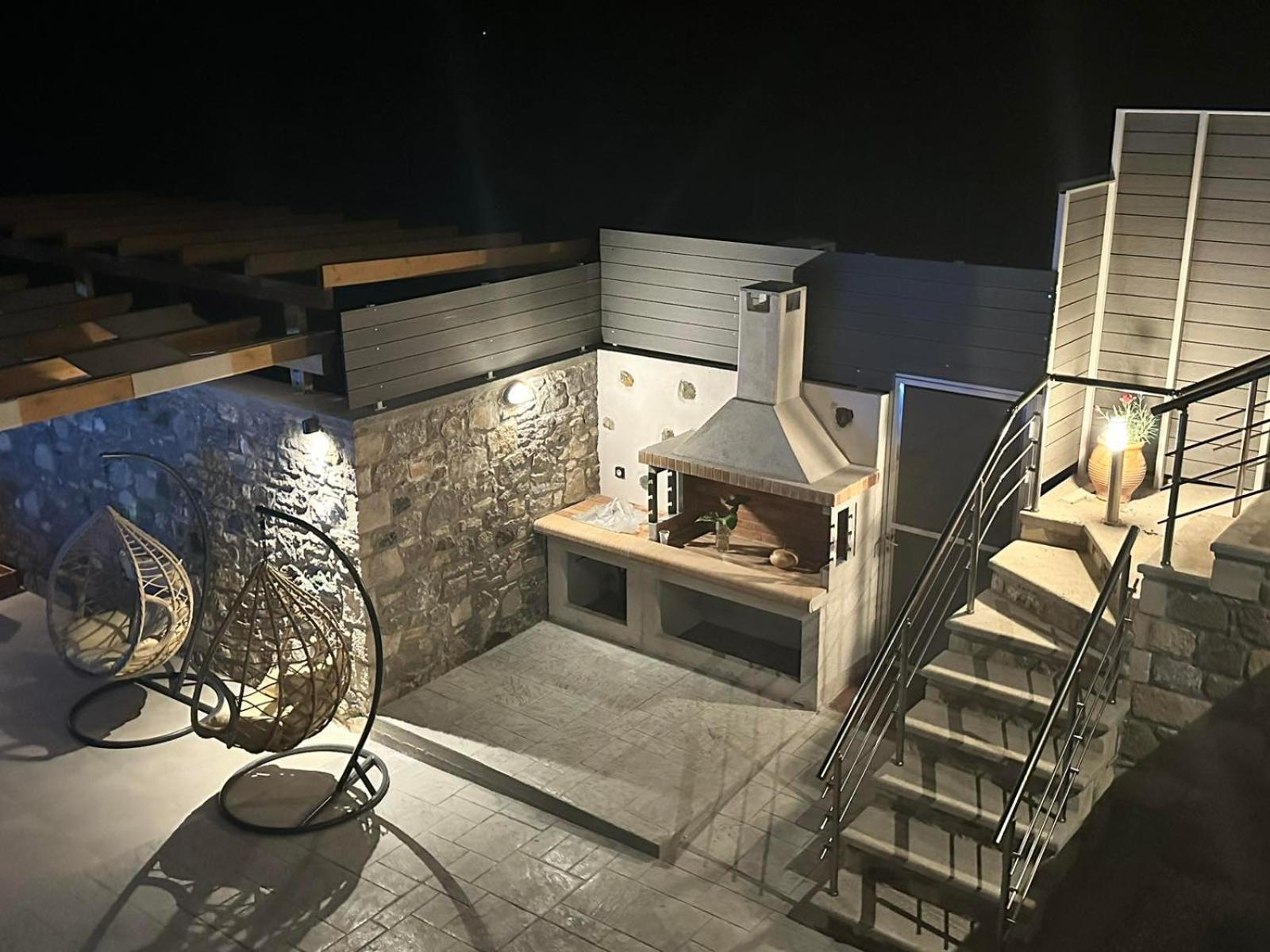 Makrýgialos Mediterranean View Villa מראה חיצוני תמונה