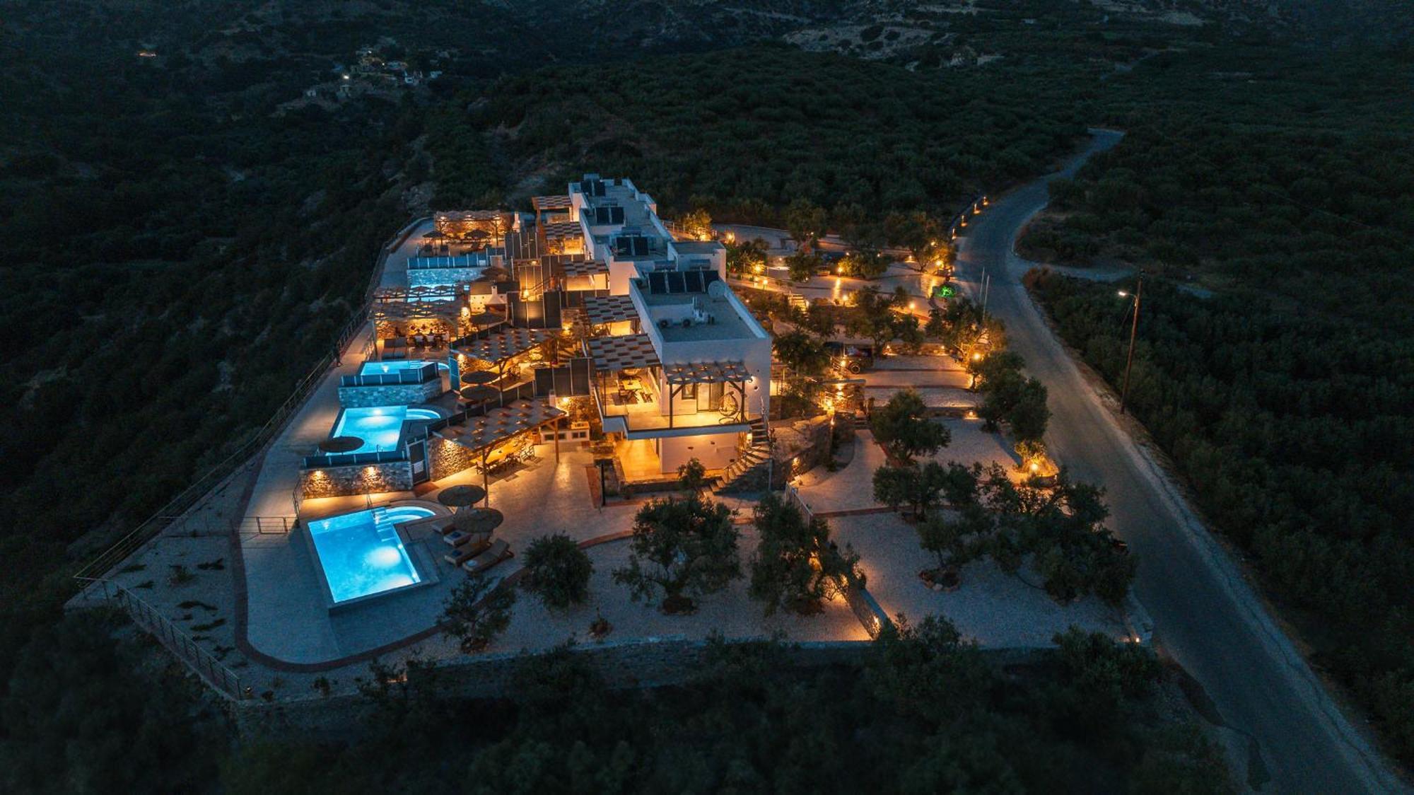 Makrýgialos Mediterranean View Villa מראה חיצוני תמונה