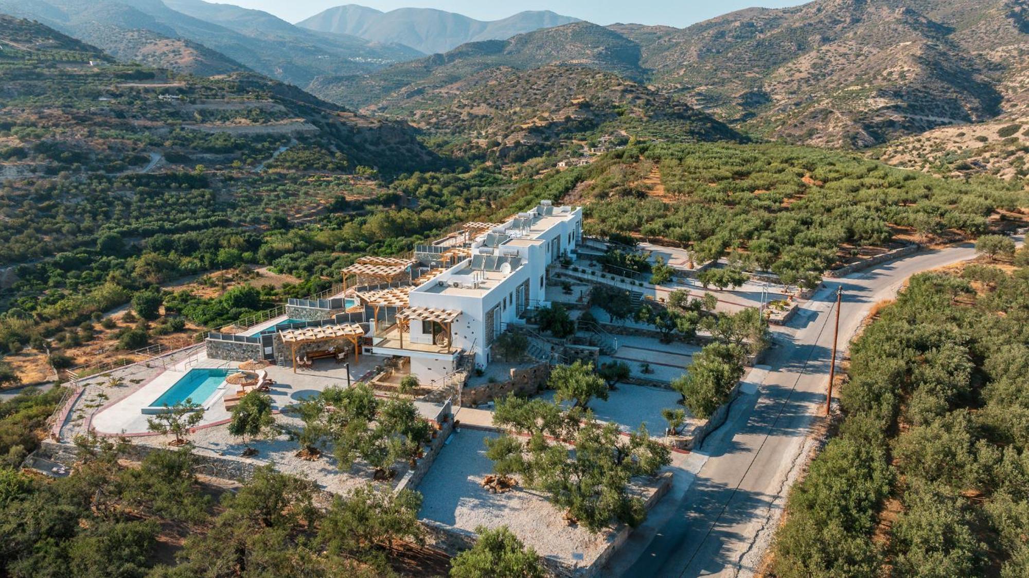 Makrýgialos Mediterranean View Villa מראה חיצוני תמונה