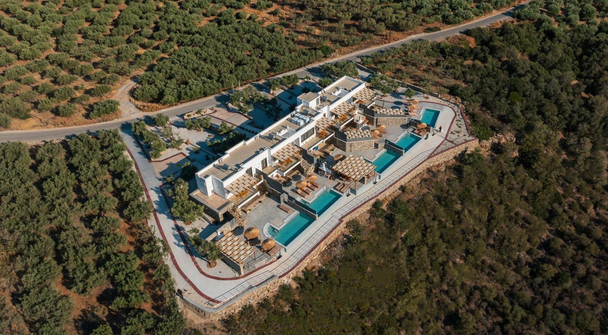 Makrýgialos Mediterranean View Villa מראה חיצוני תמונה
